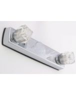Chrome Mobile Home  Shower-Only with Brass Stems