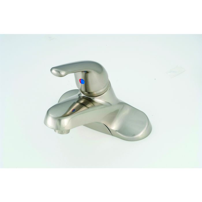 Brushed Nickel Rv Metal Single Lever, Camper Bathroom Sink Faucets