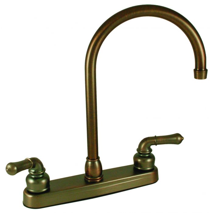 Oil Rubbed Bronze Rv Mobile Home Kitchen Faucet Faucet With Gooseneck Spout